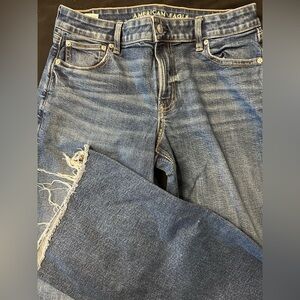 American Eagle Dark Blue Stretch Jeans